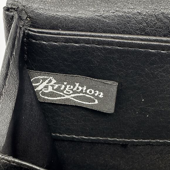 Brighton Croc Embossed Leather Accordion Bag - Picture 9 of 9